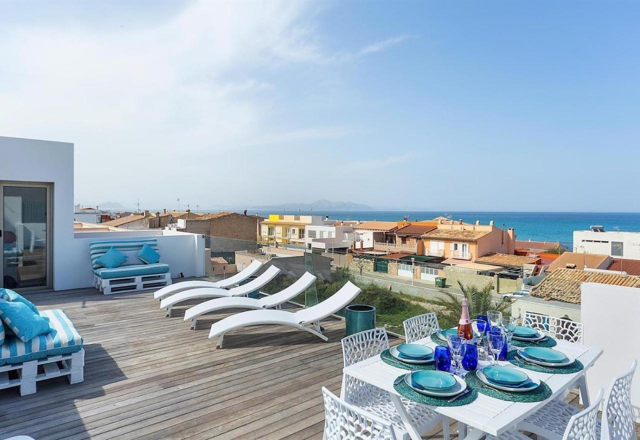 Sea View House With Terrace Chalet Son Serra de Marina